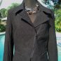 Cache Black Textured Lined Suit Jacket Top NWT Sz 6/8/10/12 M/L Stretch $188 NWT
