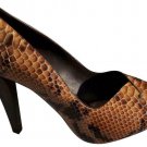 Donald Pliner Couture Python Leather Shoe Pump NIB Peep-Toe Platform 6 10 $400 Donald Pliner Couture Python Leather Shoe Pump NIB Peep-Toe Platform 6 10 $400