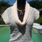Cache Stretch Lace Pucker Body Hugging Top New XS/S/M/L Tunic Adjustable $98 NWT