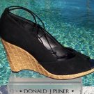 Donald Pliner Couture Suede Leather Wedge Shoe New Peep Toe Platform 11 $235 NIB Donald Pliner Couture Suede Leather Wedge Shoe New Peep Toe Platform 11 $235 NIB