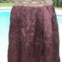Cache Hand Sewn Sequins Crinkle Lined Skirt New Event Day Party $138 NWT S/M/L