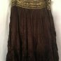 Cache Hand Sewn Sequins Crinkle Lined Skirt New Event Day Party $138 NWT S/M/L