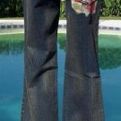 Cache Denim Hand Painted Stretch Jean Pant New Velvet BurnOut Trim $158 NWT Cache Denim Hand Painted Stretch Jean Pant New Velvet BurnOut Trim $158 NWT