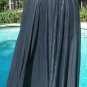 Cache Luxe Pleated Stretch Soft Metalic Skirt XS/S/M/L/XL Elastic Waist $178 NWT