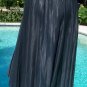 Cache Luxe Pleated Stretch Soft Metalic Skirt XS/S/M/L/XL Elastic Waist $178 NWT