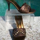 Donald Pliner Couture Metallic Leather Shoe New Metal Stud Slide Sz 7.5 $235 NIB Donald Pliner Couture Metallic Leather Shoe New Metal Stud Slide Sz 7.5 $235 NIB