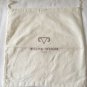 WALTER STEIGER White Shoe Dust Sleeper Cover Bag 12" x 12.5"