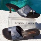 Donald Pliner Couture Cobra Leather Shoe New Snake Toe Ring Sandal $260 NIB Sz 7 Donald Pliner Couture Cobra Leather Shoe New Snake Toe Ring Sandal $260 NIB Sz 7