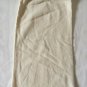 Authentic Manolo Blahnik White Dust Cover Sleeper Bag for Shoes 8" x 14"