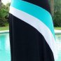 Cache Stretch Color Block Lined Skirt New Size XS/S/M Matte Jersey $118 NWT
