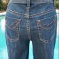 Cache Flair Denim Chain Embellished Jean Pant New Size XS 0/2 Stretch $118 NWT