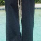 Cache Rhinestone Grommet at Waist Removable Belt Jean Pant NWT 0/2/4 Crop $128