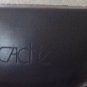 Cache Designer Sunglasses Case New Black Leather