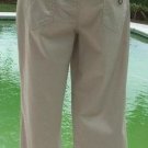 Cache Dressy Crop Pant New Size 4/6/8/10 S/M $98 NWT Sand Color Rhinestones Stud Cache Dressy Crop Pant New Size 4/6/8/10 S/M $98 NWT Sand Color Rhinestones Stud