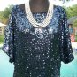 Cache Sequin Encrusted Split Sleeve Event Dress NWT 0/2/4/6/8 Lined XS/S/M $198
