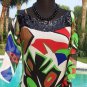 Cache Lot 2 100% Silk Sequin Top New Size XS/S/M Black Slip Dress Event $198 NWT