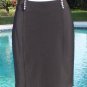 Cache Luxe Rhinestone Self Belt Sexy Fish Tail Back Skirt New XS/S/M/L $128 NWT