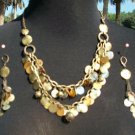 Cache Earring + Necklace New Dangle Event Mixed Metals Lot 2 Match Tops NWT $65 Cache Earring + Necklace New Dangle Event Mixed Metals Lot 2 Match Tops NWT $65