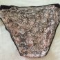 NWT SOMA Intimates Embraceable Lace Trim High Leg Brief Panty Small Lace Sugar