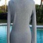 Cache Silk Blend Over Size Collar Top New Size S/M/L Tunic Banded Bottom NWT $98