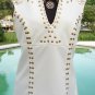 Cache Peplum White Strapless Event Dress New 0/2 XS Lined Built In Bra $168 NWT