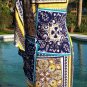 Cache Metallic 1 Shoulder Top New Size XS/S Stretch Metal Embellished $128 NWT