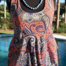 Cache Stretch Top New Sz S/M Layered Mesh Lined Adjustable Cut In Sleeve NWT $88 Cache Stretch Top New Sz S/M Layered Mesh Lined Adjustable Cut In Sleeve NWT $88