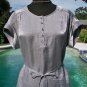 Cache Metallic Rhinestone Buttons Top New Sz XS/S/M Removable Self Belt $108 NWT