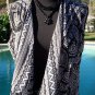 Cache Cover Up Shrug Wrap Top New XS/S/M Self Belt ASYMMETRICAL Stretch NWT $98