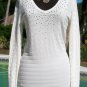 Cache Laser Cut Peplum Top XS/S Peek A Boo Lined New Fun Event Wedding NWT $98