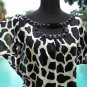 Cache Banded Bottom Embellished Top New XS/S/M/L Split Sleeve Shoulder $118 NWT