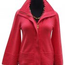 Cache 2 Way Un Zip Daring Jacket Top New Size XS/S/M Wool Blend Stretch $118 NWT Cache 2 Way Un Zip Daring Jacket Top New Size XS/S/M Wool Blend Stretch $118 NWT