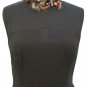 Cache Peplum Black Sheer Shoulders Event Dress LBD New 0/2 XS Lined $168 NWT