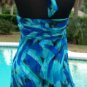 Cache Ruched Love Knot Halter Top New Sz S/M Tie at Neck Lined Side Zipper $118