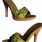 Donald Pliner Couture Nappa Leather Shoe New Gemstones Grommets Sandal $285 NIB Donald Pliner Couture Nappa Leather Shoe New Gemstones Grommets Sandal $285 NIB