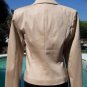 Cache Metal Stud Embellished Lined Top Jacket New XS/S/M/L Lined Sand Beige $188