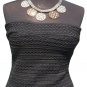CACHE wear Strapless or Strap Lined Dress New Thick BodyCon Size XS/S/M $168 NWT