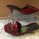 Donald Pliner Couture Patent Leather Slide Shoe New Peace Sign Sz 5.5 6 6.5 $275 Donald Pliner Couture Patent Leather Slide Shoe New Peace Sign Sz 5.5 6 6.5 $275
