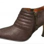 Donald Pliner Metallic Suede Leather Shoe Pump New 5.5 8 Bootie Elastic $295 NIB