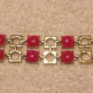 Cache Bracelet New Adjustable Pink Rose "Quartz" Gold Metal 1 1/4" Wide $48 NWT Cache Bracelet New Adjustable Pink Rose "Quartz" Gold Metal 1 1/4" Wide $48 NWT