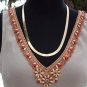 Cache Plunging Double V Neck Silk Bead Embellished Top New XS/S/M Lined $128 NWT