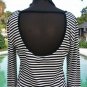 Cache Embellished Top New Stretch Size XS/S/M/L/XL Scoop Neck Open Back $88 NWT