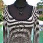 Cache Embellished Top New Stretch Size XS/S/M/L/XL Scoop Neck Open Back $88 NWT