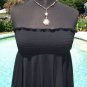Cache Stretch Stitch Strapless Hanky Tunic Dress Also Worn Skirt New S/M NWT $88
