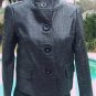 Cache Croc Leather Lined Jacket Coat Top New SM 2/4/6 XS/S $348 NWT Textured
