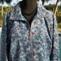 CHICO'S Chicos 3 Leather Suede Jacket Top NEW XL Lined Front Zip Textured $298