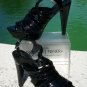 Cache Mesh Satin Bustier Top New XS/S Rhinestone Kissed Lace Peek A Boo $128 NWT