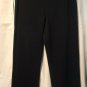 Cache CONTOUR Stretch Black Pant White Stripe New $128 Sz 12 L NWT