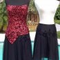 Cache Luxe Mesh Layer Bead Embellished Skirt New S/M/L Event Office $158 NWT