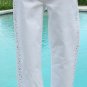 Cache Denim Rhinestone Embellished Jean Pant New Crop Stretch 0/2/4 XS/S $98 NWT